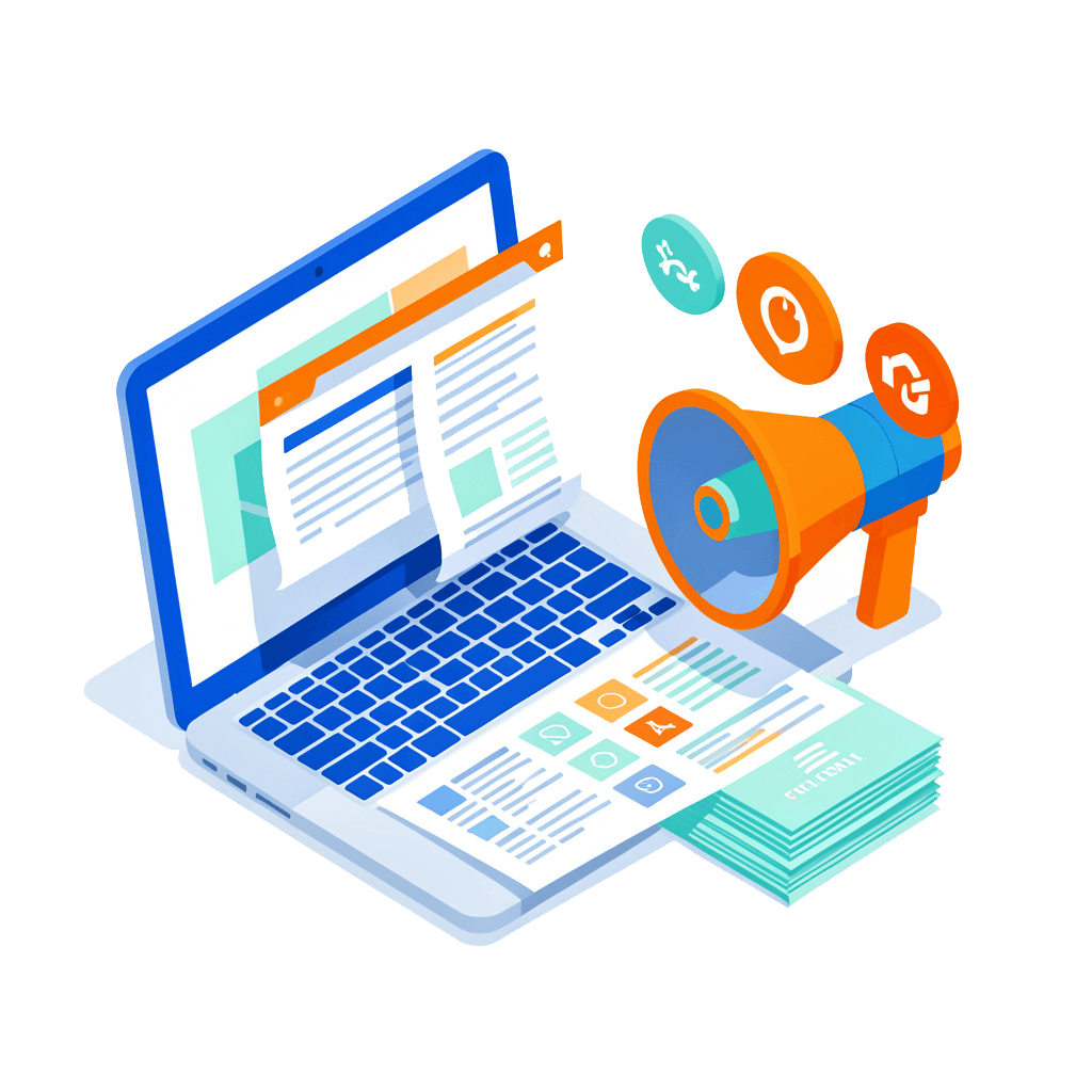 Book and tablet mockup